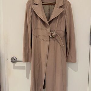 Chic Tan Women's Trench Coat